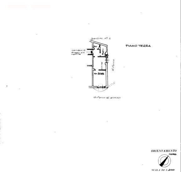 Monolocale Via Dodecaneso, Genova (zona Albaro) - planimetria 1