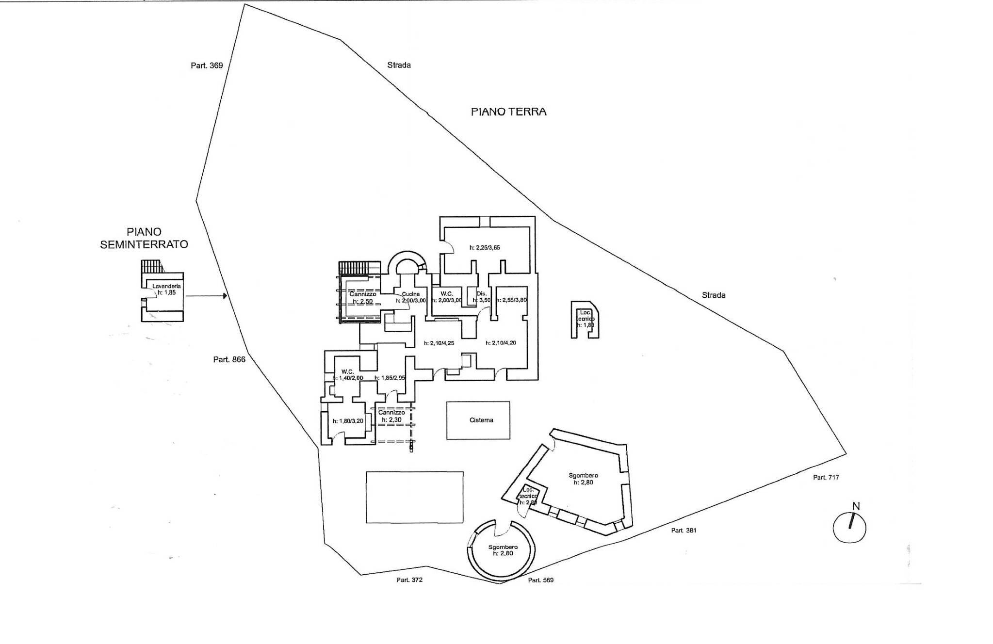 Villa Pantelleria - planimetria 1