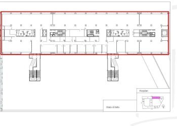 Planimetria - Ufficio via Nizza, 150, Torino (zona Lingotto) - foto 11
