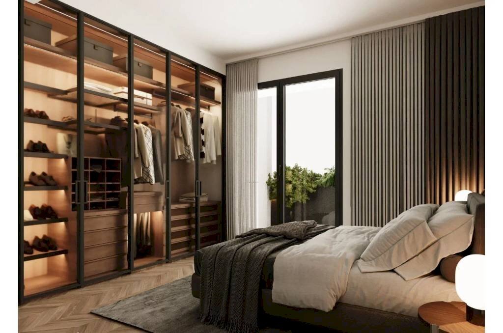 Camera da letto - Three-room apartment via Andrea Doria, 7, Torino (neighborhood Centro) - photo 3