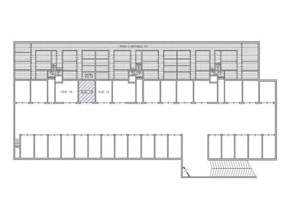 Box via Massimo Portalupi, 6, Collegno - planimetria 1