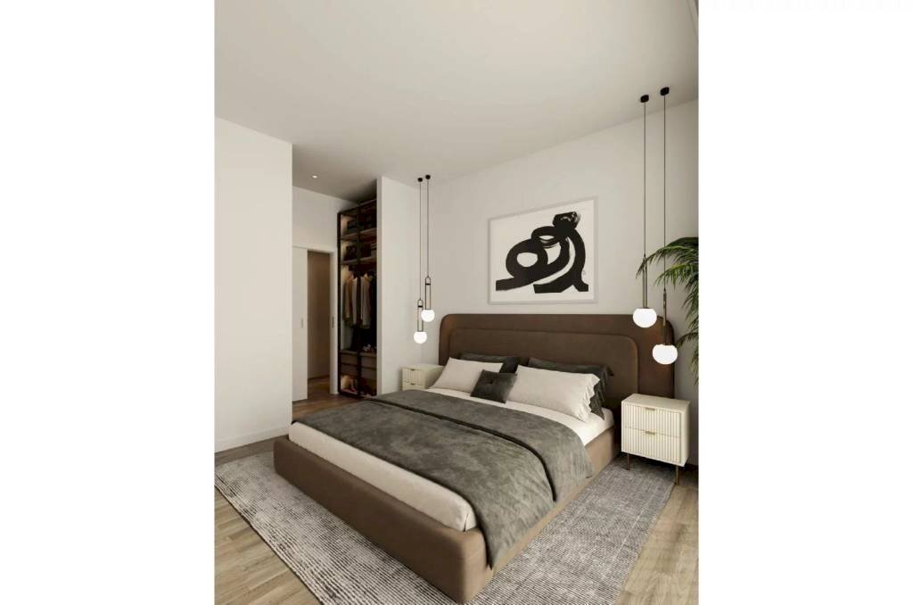 Camera da letto - Bilocale via Andrea Doria 7., Torino (zona Centro) - foto 3