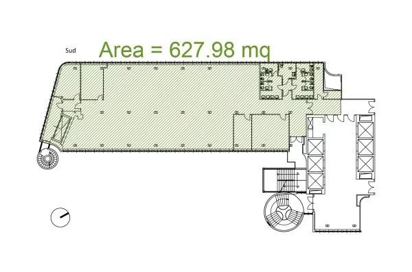 Office corso Regina Margherita 267., Torino (neighborhood Campidoglio) - floor plans 1