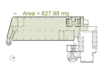 Planimetria - Office corso Regina Margherita 267., Torino (neighborhood Campidoglio) - photo 10