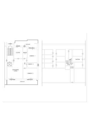 Quadrilocale via Massimo Portalupi 6., Collegno - planimetria 1