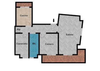 Quadrilocale Via Briuccia, Palermo (zona Strasburgo) - foto 28