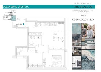 Trilocale Via Santa Rita Da Cascia, Milano (zona Barona) - foto 21