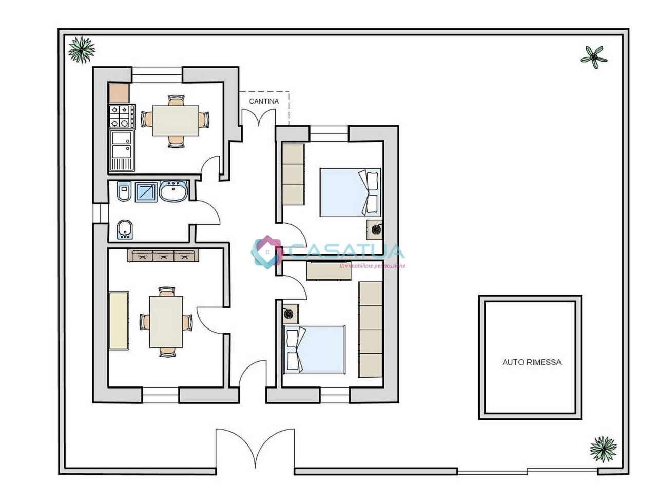 Planimetria - Villa Silvi - planimetria 1