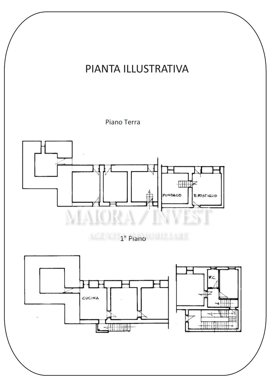 PLANIMETRIA - Casa indipendente Via della Cironvallazione 17, Controguerra - planimetria 1