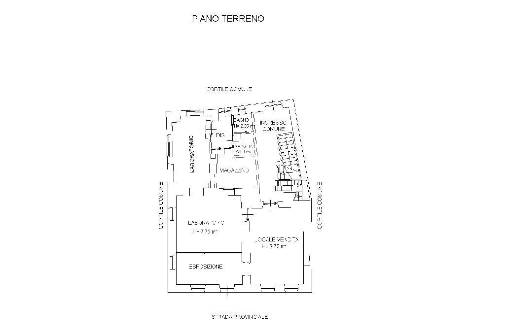 Independent house Fazione grangia, Traves - floor plans 1