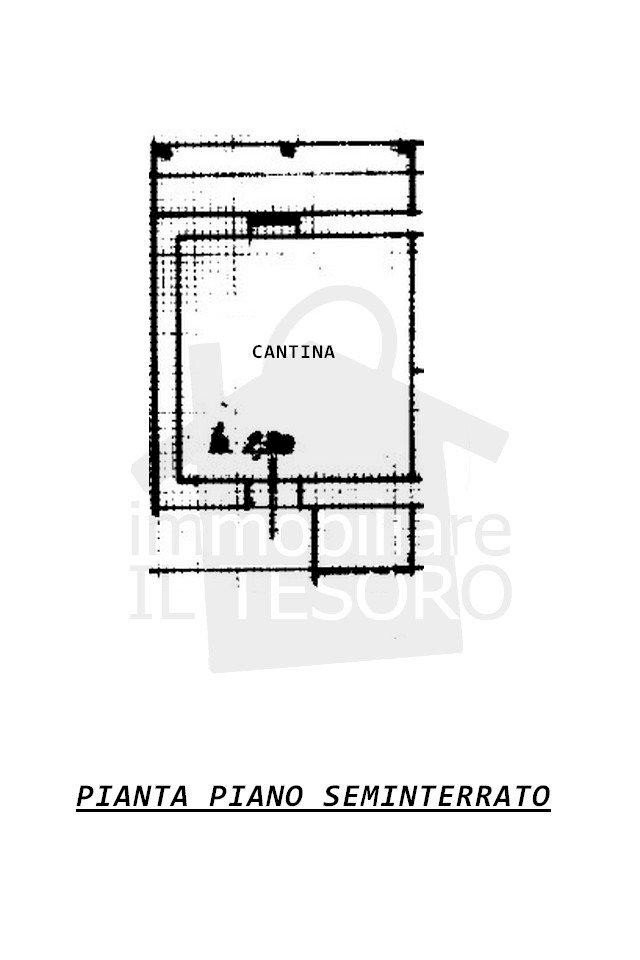 Rustico via Cossure, San Leo - planimetria 1