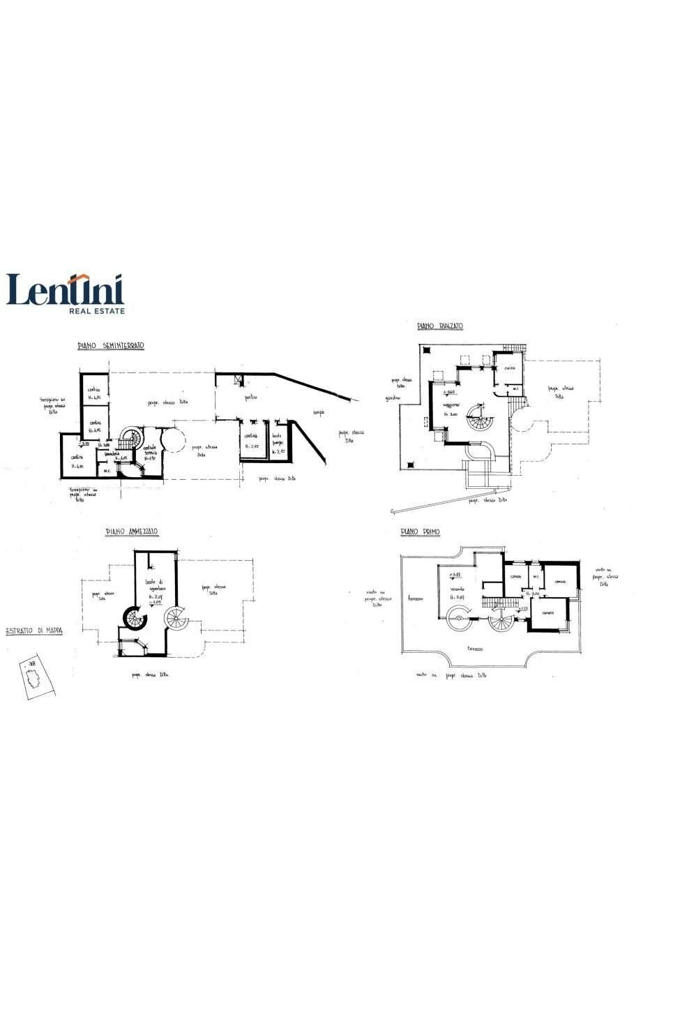 Villa via Giovanni Boccaccio, 11, Casale Monferrato - planimetria 1