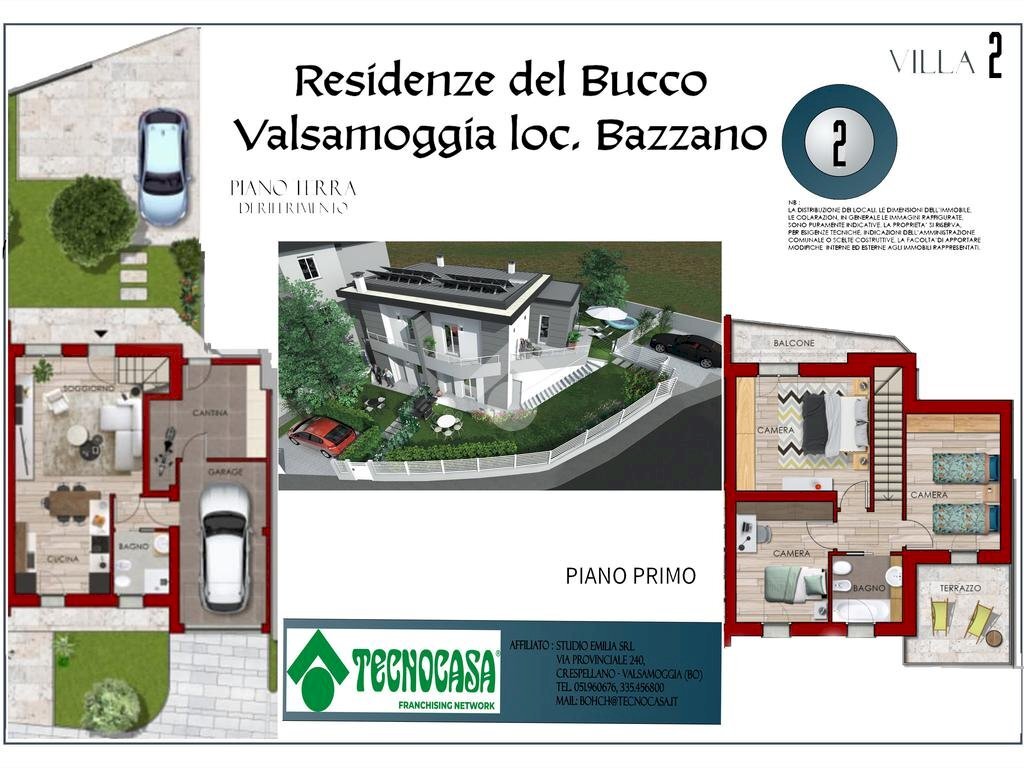 Porzione di casa Via del Bucco, Valsamoggia (zona San Lazzaro) - foto 1