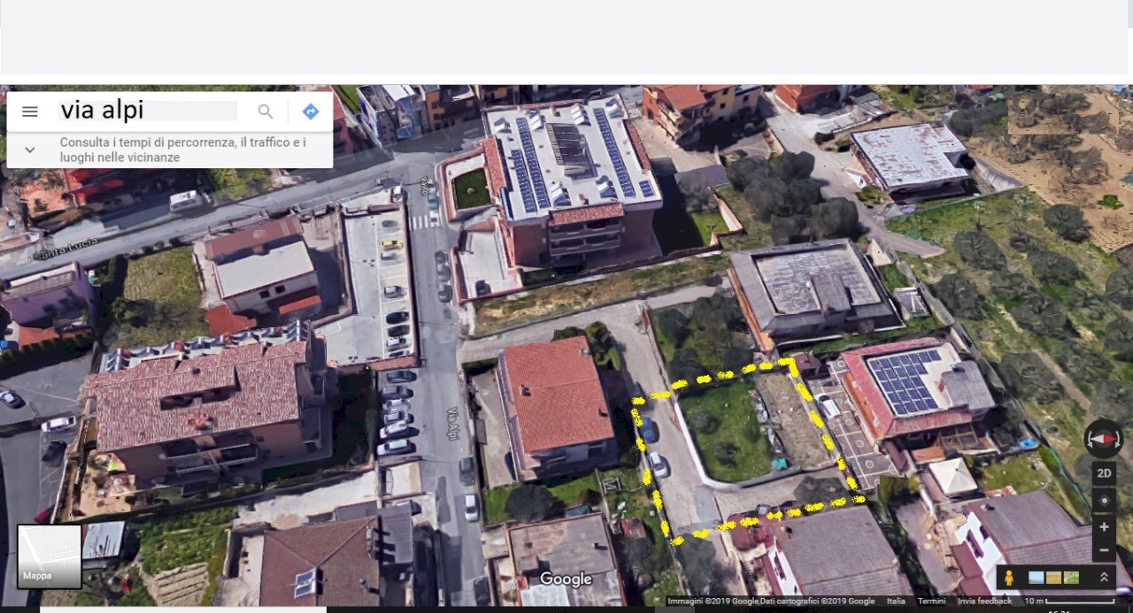 foto google map.png - Building land via alpi, Fonte Nuova - photo 1