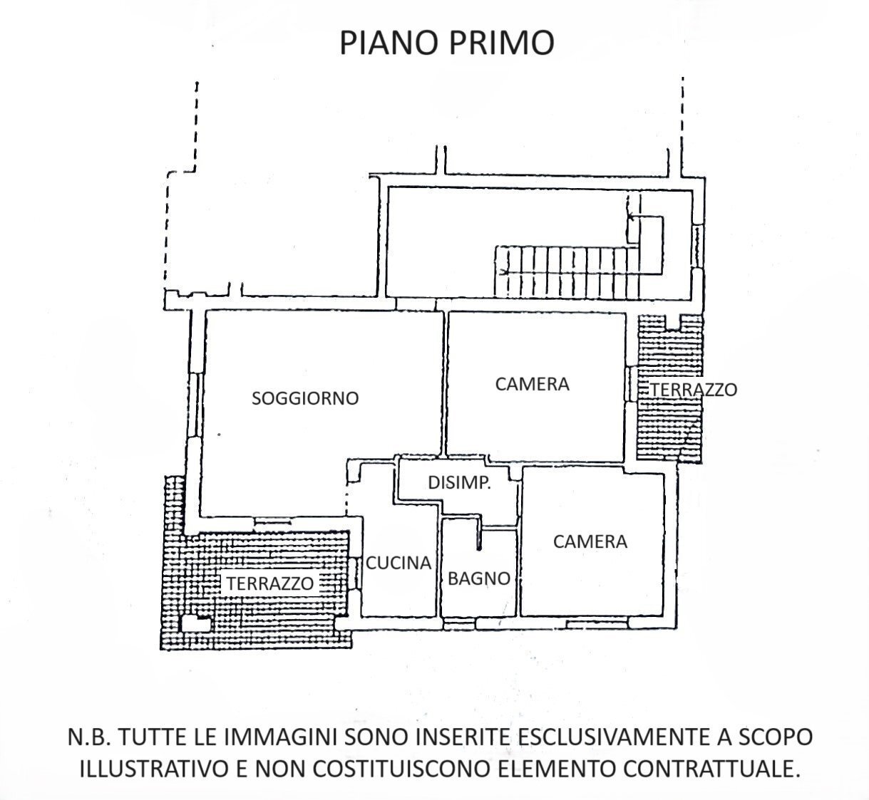 Planimetria.jpg - Four-room apartment Viale Malaspina 47, Fosdinovo - floor plans 1