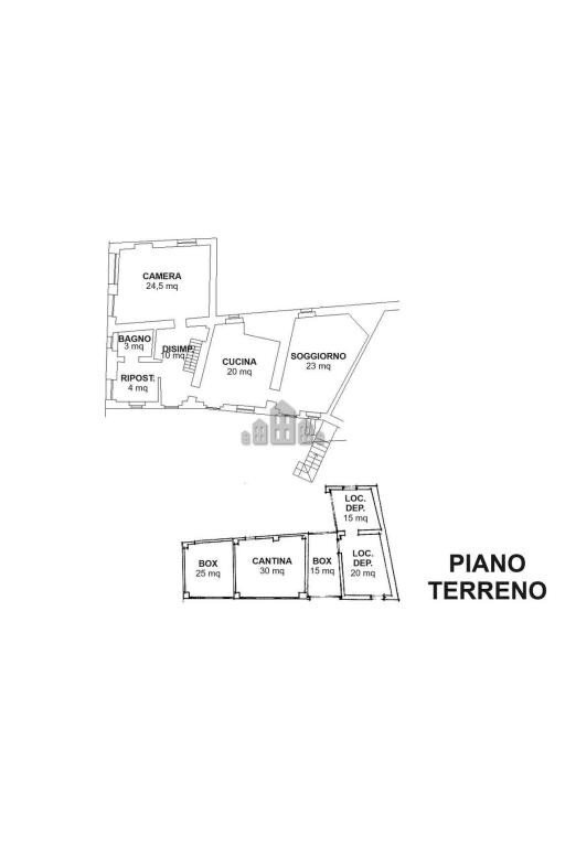 Casa indipendente via Vidracco, 4, Baldissero Canavese - planimetria 1