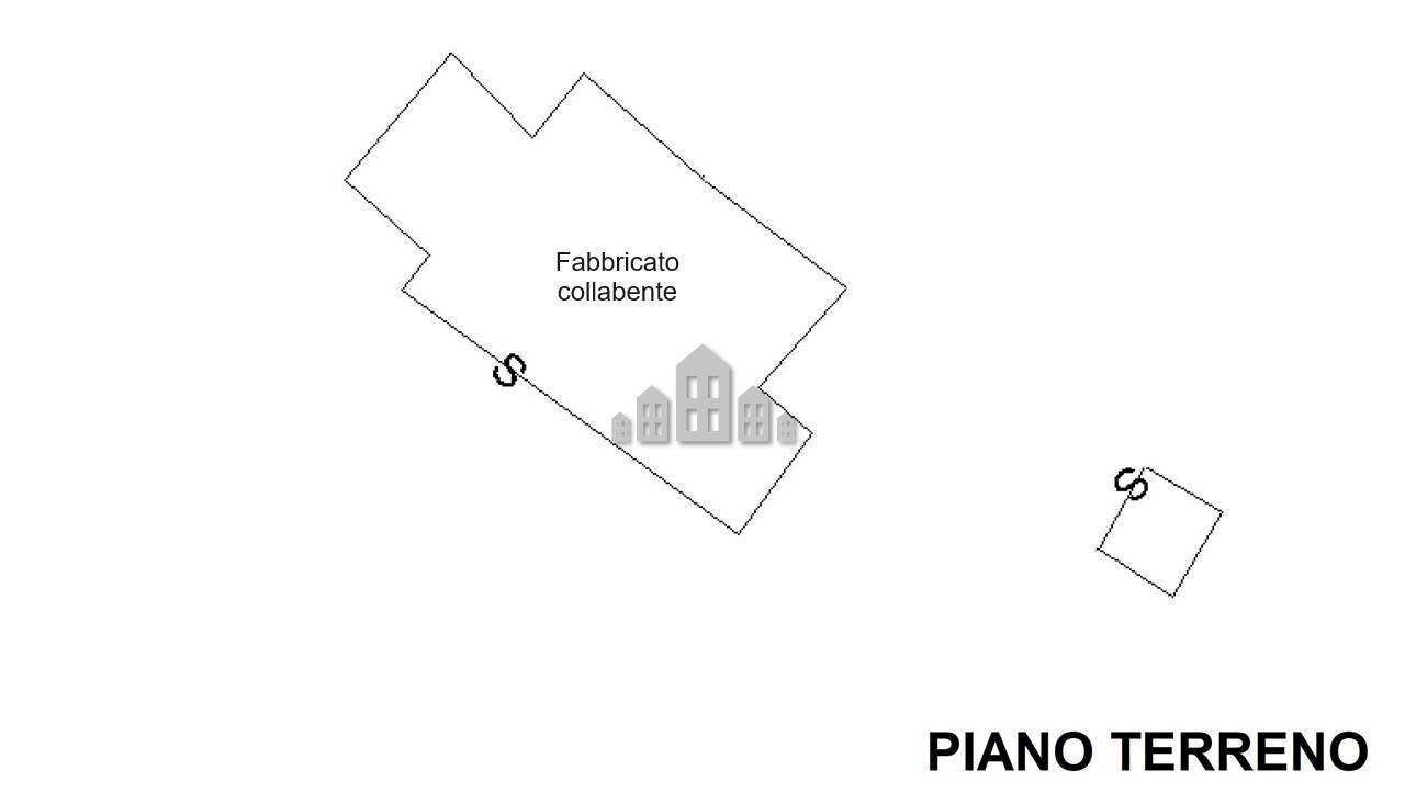 Rustico regione ajù, Valchiusa - planimetria 1