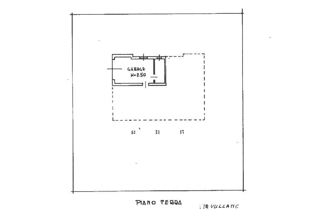 Villa V.le Vulcano, Cervia - planimetria 1