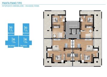 pianta - Appartamento Roma - foto 26