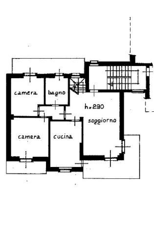 Appartamento via Sant'Anna, 74, Mondovì - planimetria 1