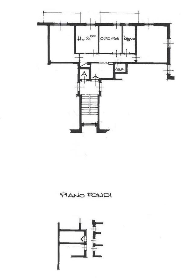 Trilocale salita Cataldi, 24c, Genova (zona Sestri Ponente) - planimetria 1