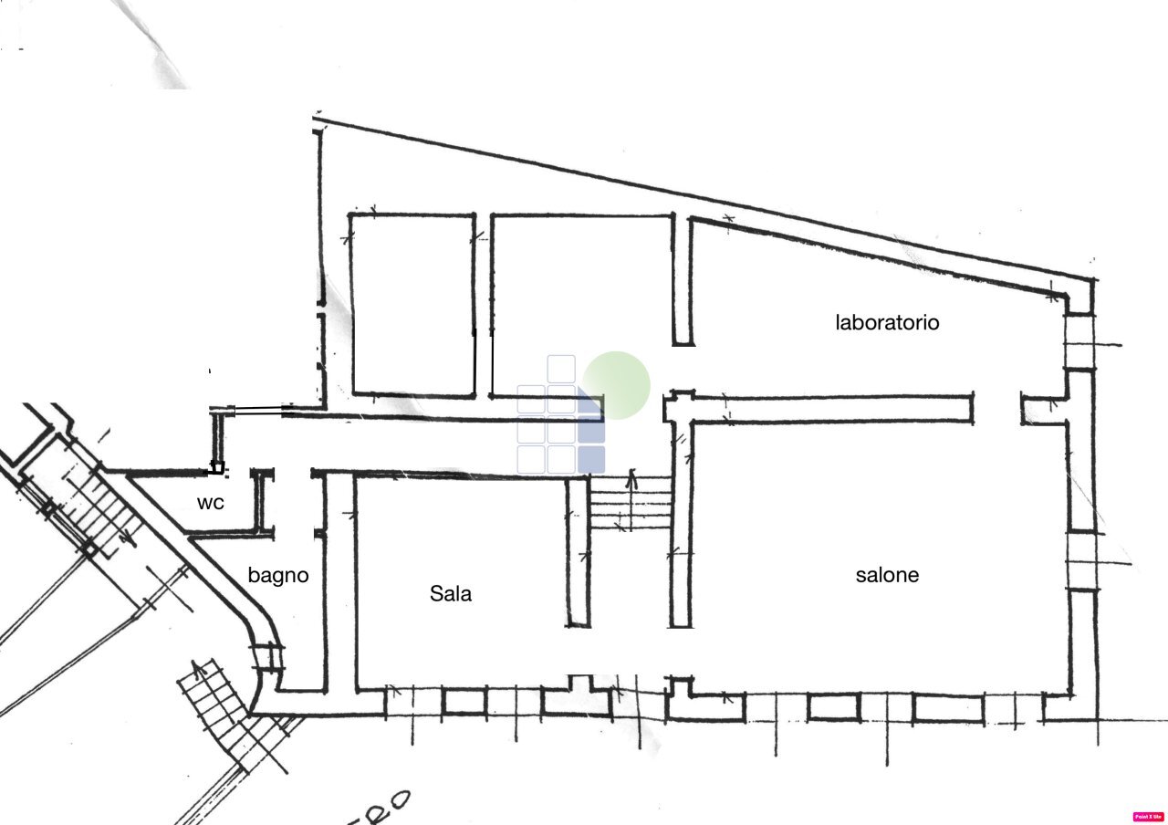 planimetria - Commercial Premises Piazza di Montenero 15, Livorno - floor plans 1