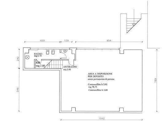 Shop Casalecchio di Reno - floor plans 1