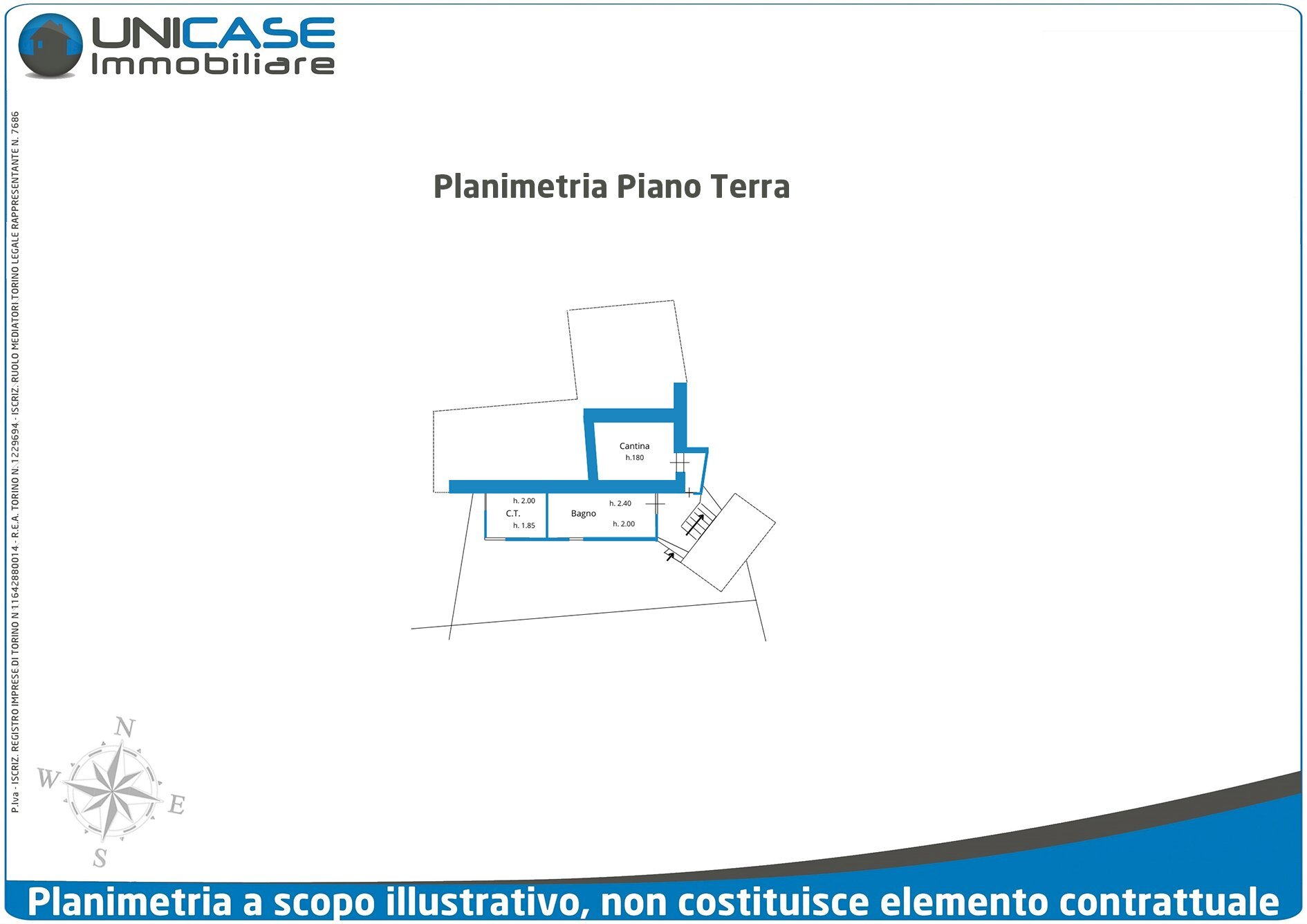 PLANIMETRIA PT - Casa indipendente Sanfront - planimetria 1