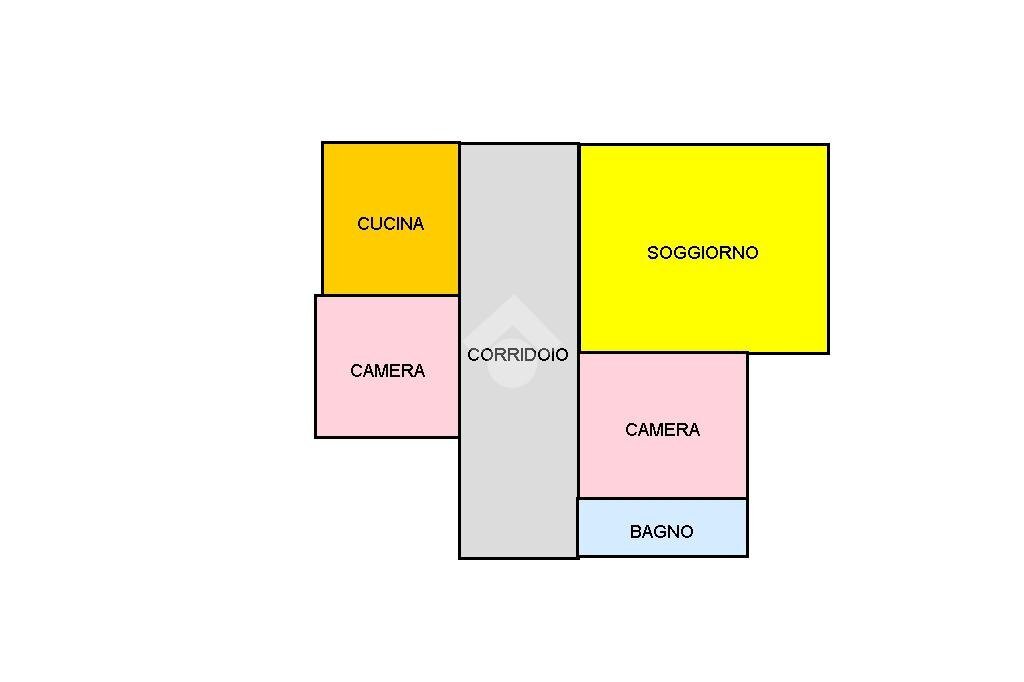 Four-room apartment Via mazzini, Novi Ligure - floor plans 1