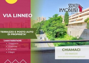 TERRAZZA - Quadrilocale via Carlo Linneo, Genova (zona Sampierdarena) - foto 1