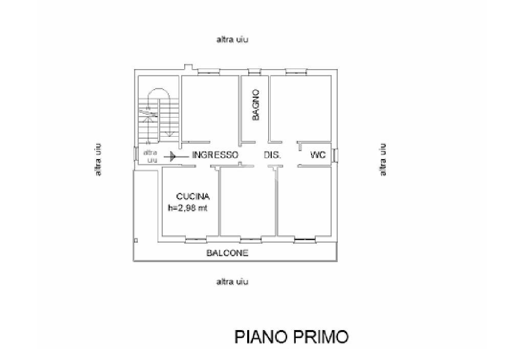 Apartment Via San Lazzaro, Casarza Ligure - floor plans 1