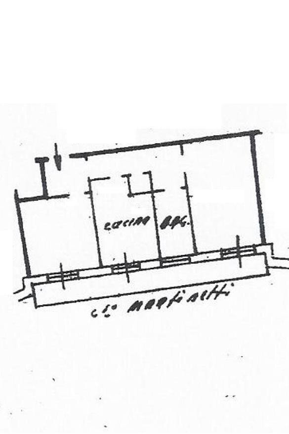 Two-room apartment corso Luigi Andrea Martinetti, 39, Genova (neighborhood Sampierdarena) - floor plans 1