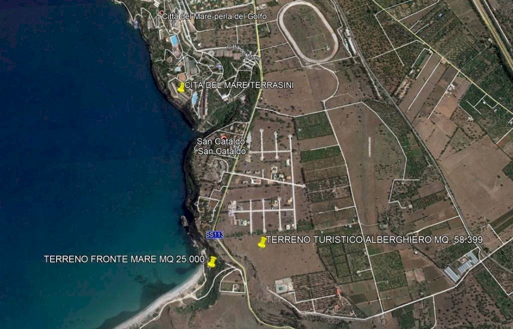 Vista dall\'alto - Building land San Cataldo, Terrasini - photo 1