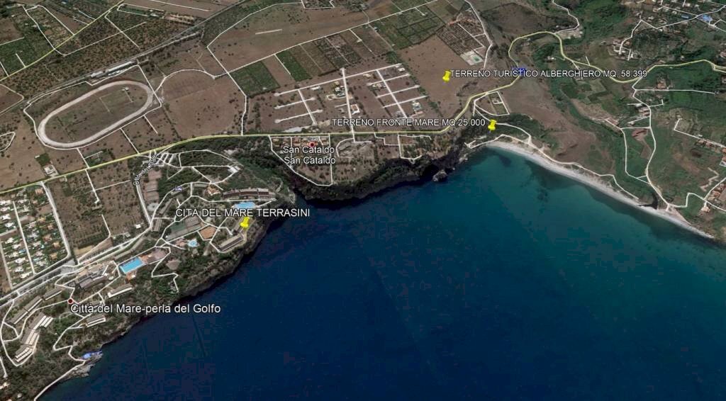 Vista dall\'alto - Building land San Cataldo, Terrasini - photo 2