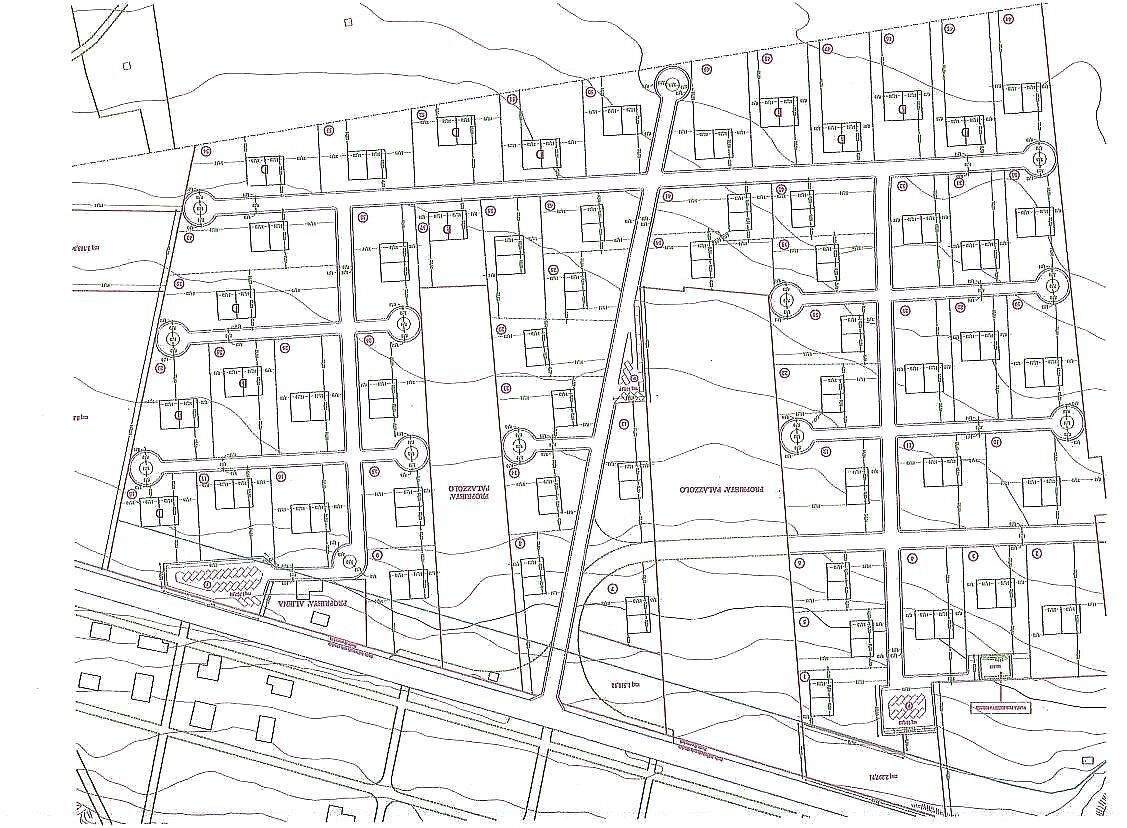 Building land San Cataldo, Terrasini - floor plans 1