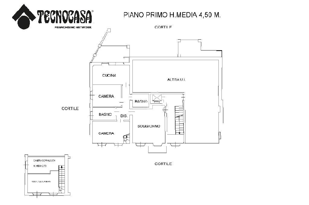 Apartment Strada in valle, Gassino Torinese - floor plans 1