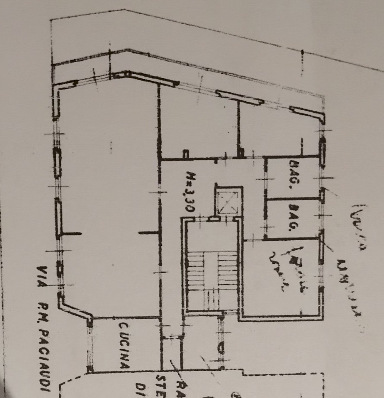 Attico Parma - planimetria 1