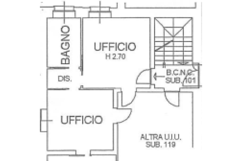 Bilocale Via Filippo Brignone, Bricherasio - planimetria 1
