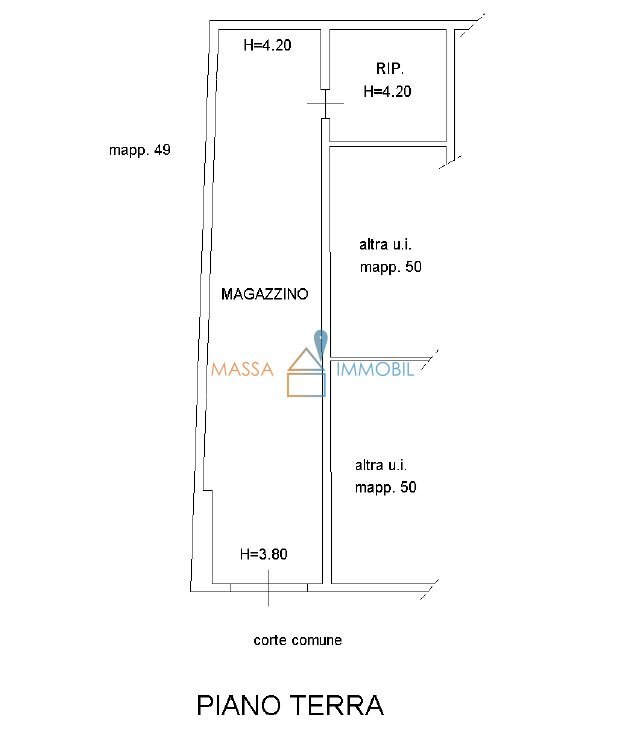 Planimetria.jpg - Magazzino Via del Bargello 32, Massa - planimetria 1
