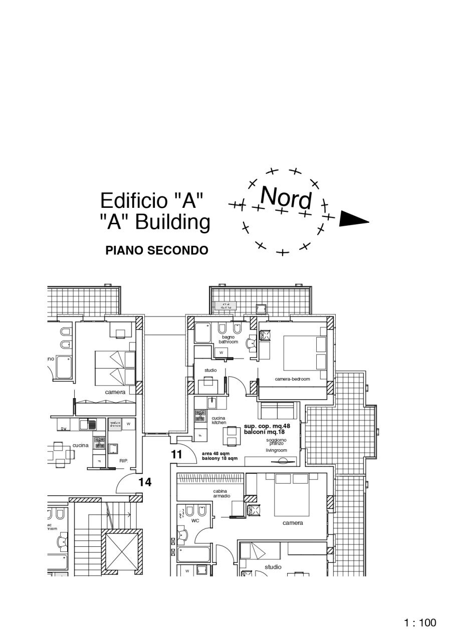 INTERNO 11_page-0001.jpg - Three-room apartment Acquaviva Picena - floor plans 1