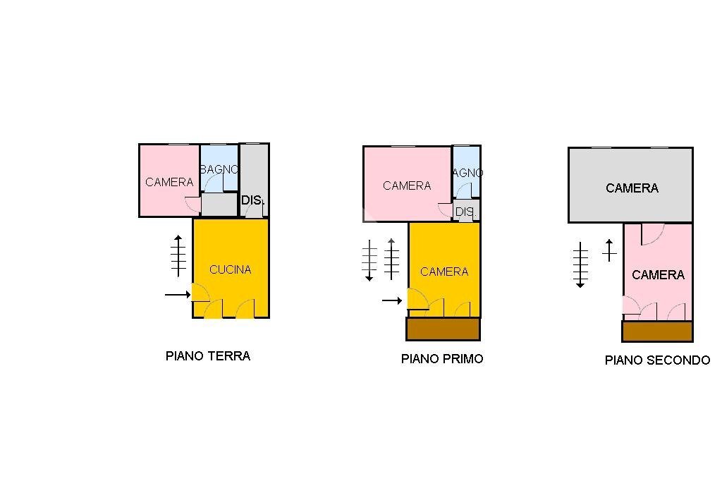 Casa semi indipendente Località olivetti, Ciriè - planimetria 1