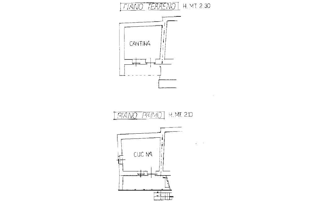 Rustic Borgata cia cia tabone, Rubiana - floor plans 1