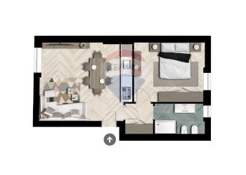 Two-room apartment Viale Zavaritt, Gorle - photo 13