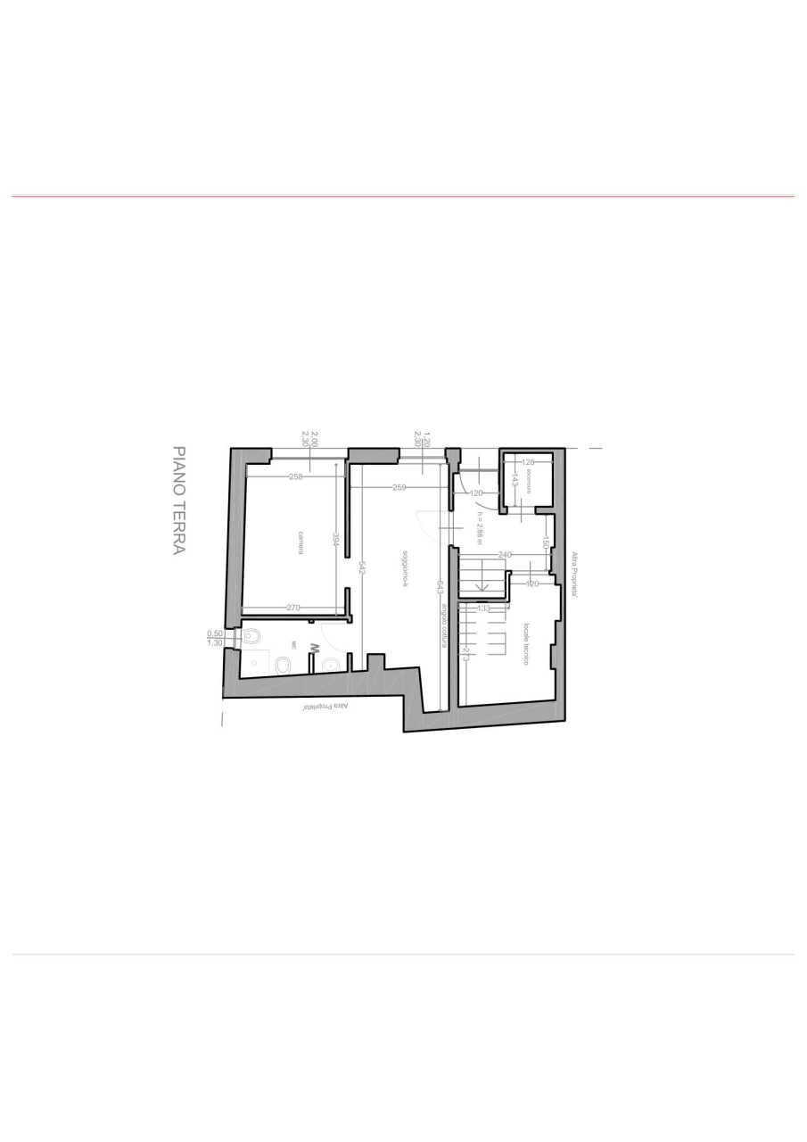 GROTTAMMARE - 01 BILOCALE NUOVO A 300 METRI DAL MA - Two-room apartment Grottammare - floor plans 1