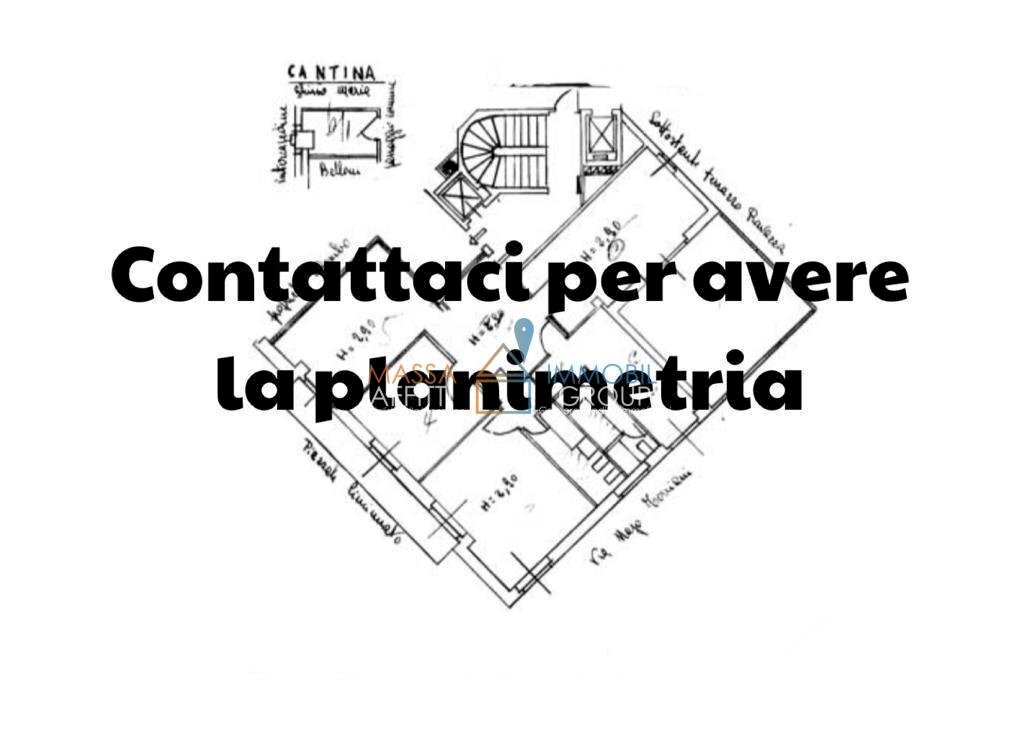 1 Planimetria Fac Simile.jpeg.jpg - Quadrilocale Viale Eugenio Chiesa 6, Massa - planimetria 1