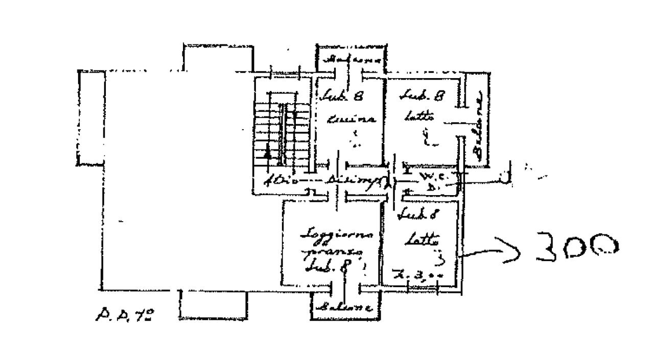Apartment Cervia - floor plans 1