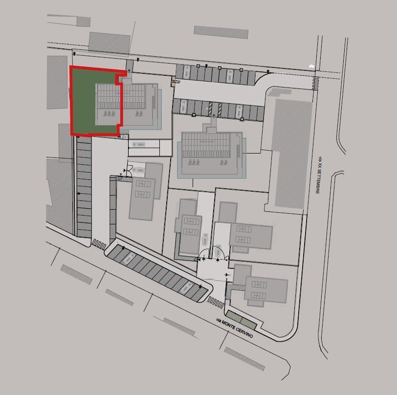 Four-room apartment via 20 Settembre, 38, Arona - floor plans 1