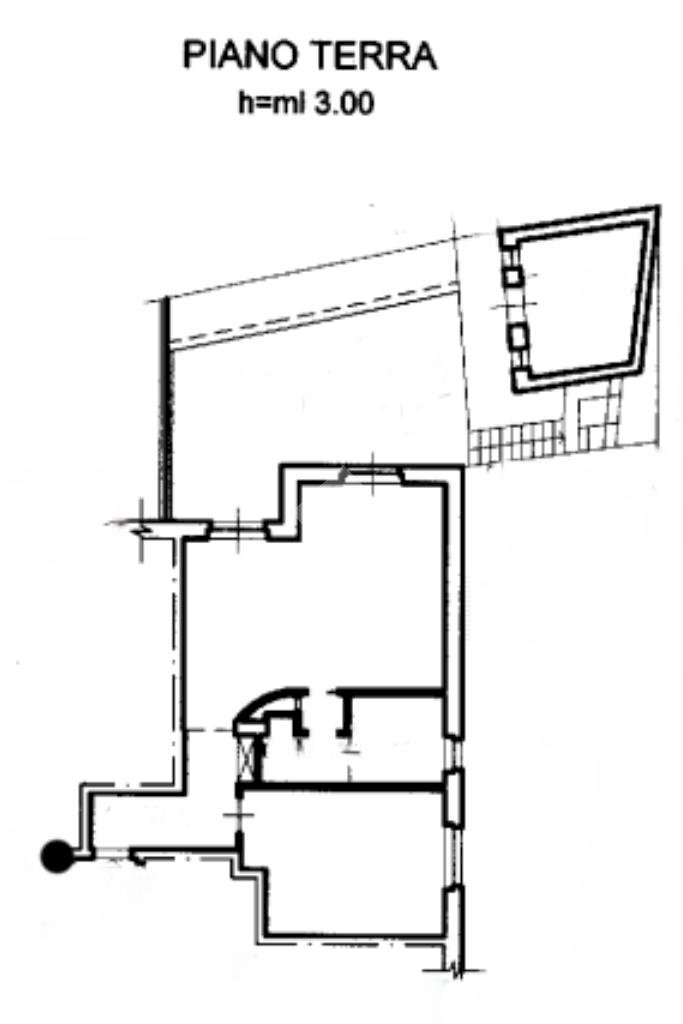 Two-room apartment Via romana, Chiavari - floor plans 1