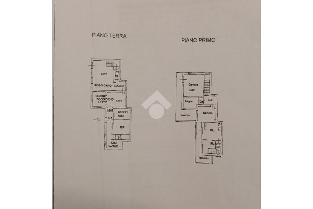 Independent house Corso Indipendenza, Vallefoglia - floor plans 1