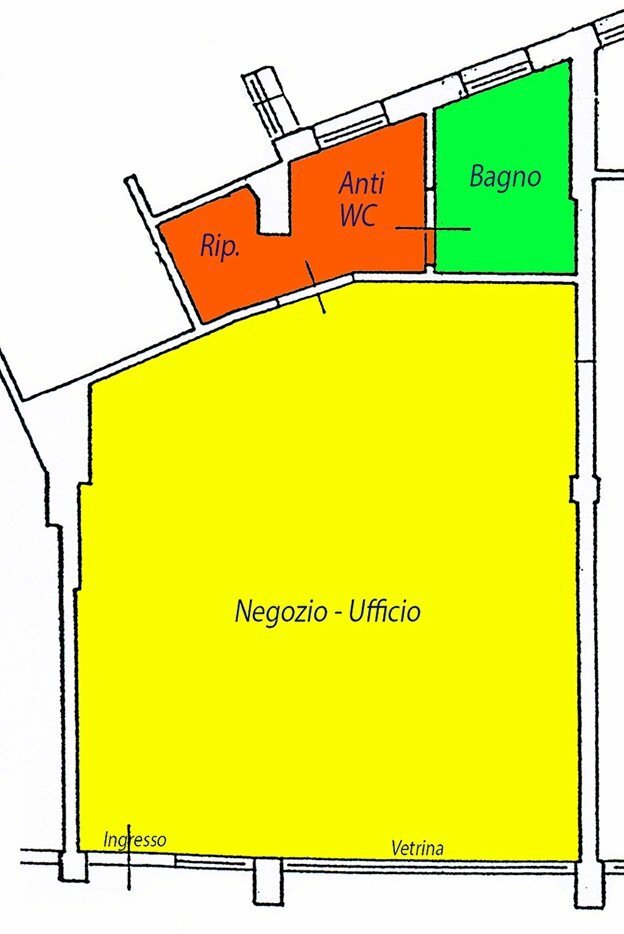 Shop via Nazionale, 382, Malalbergo - floor plans 1